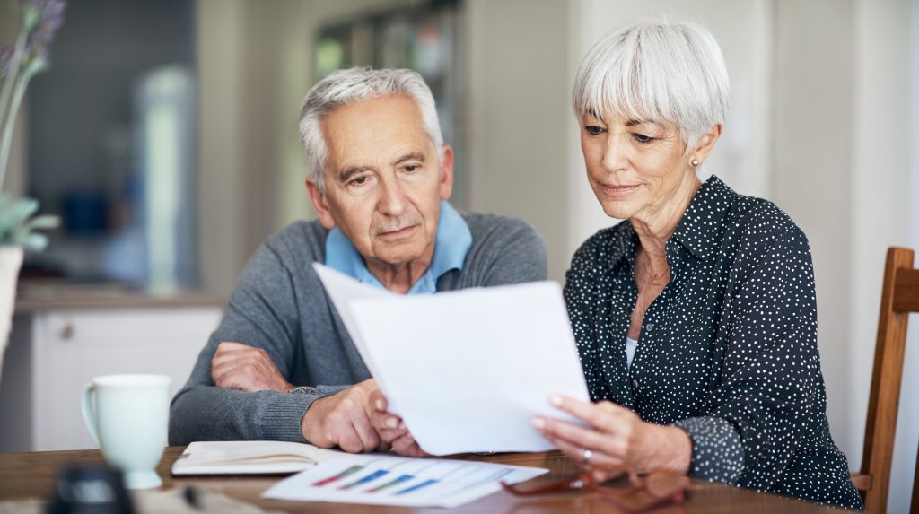 A couple going through some guidelines on setting up an SMSF