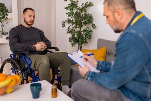 NDIS check for a qualified disabled person