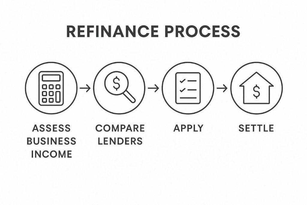 Cashback refinance for self employed home loans